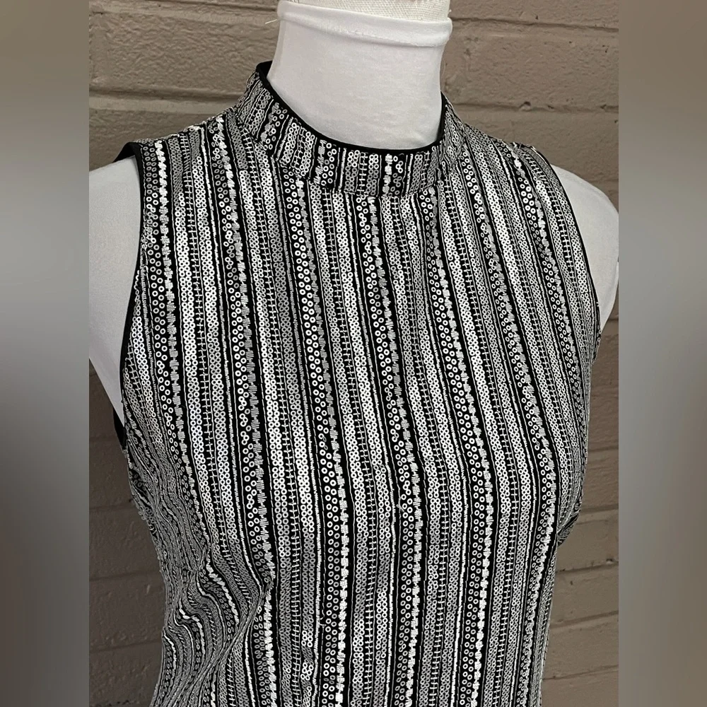 Guess silver sequin - cut out back dress 6 - Picture 7 of 16